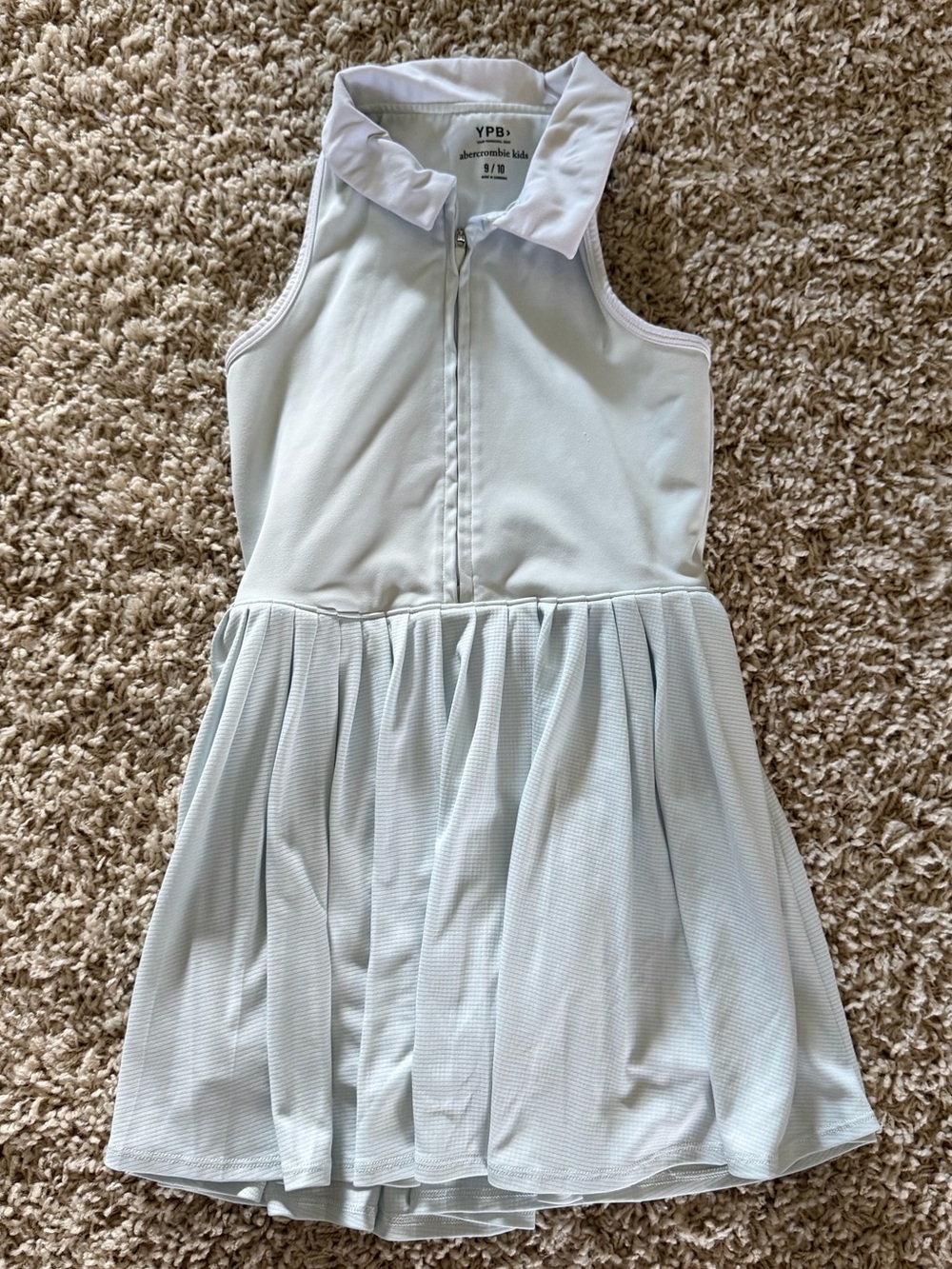Abercrombie Kids YPB Active Mini Dress Light Blue Size 9/10